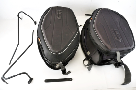 Kawasaki ER 6F 06 08 / ER 6N 06 08 GIVI bags with frame and locks