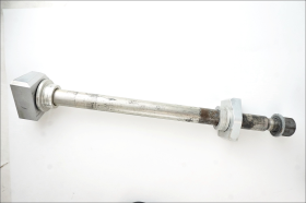 BMW F 800 R 09 11 asse perno posteriore con boccole dado e fermi originale