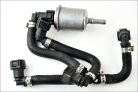 BENELLI LEONCINO 500 17 20 Fuel hoses with original clips