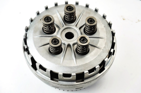 Kawasaki KLV 1000 04 06 Original clutch bell with spring plate and steel discs