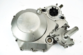 Kawasaki KLV 1000 04 06 Clutch cover with water pump, impeller, and original engine oil filler cap