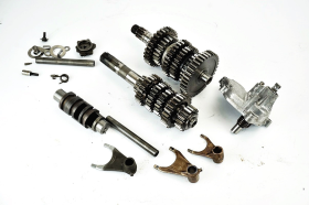 Kawasaki KLV 1000 04 06 original complete gearbox