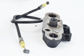 SUZUKI GSX R 600 750 K1 K2 K3 Seat hook mechanism with original cable 21F00 1F18 122-2S16