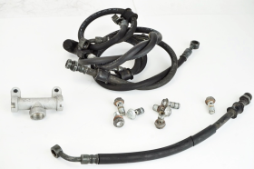 HYOSUNG AQUILA GV 650 2006 2016 Front and rear brake lines with original pins and distributor