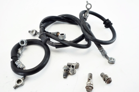 SUZUKI GLADIUS SFV 650 2009 2015 tubi freno anteriori e posteriore con perni originali